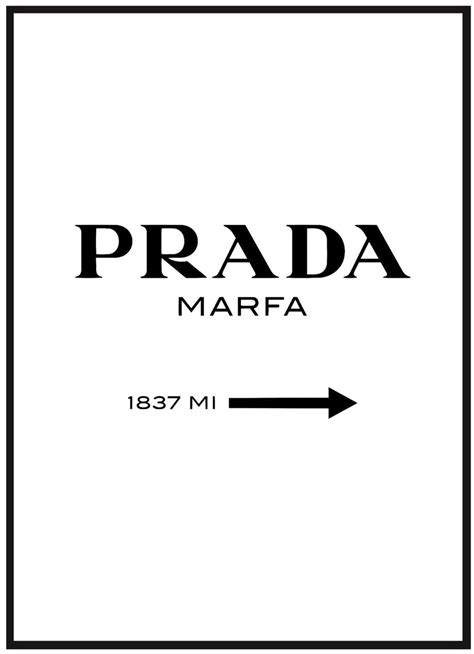 Prada Marfa Plakat .